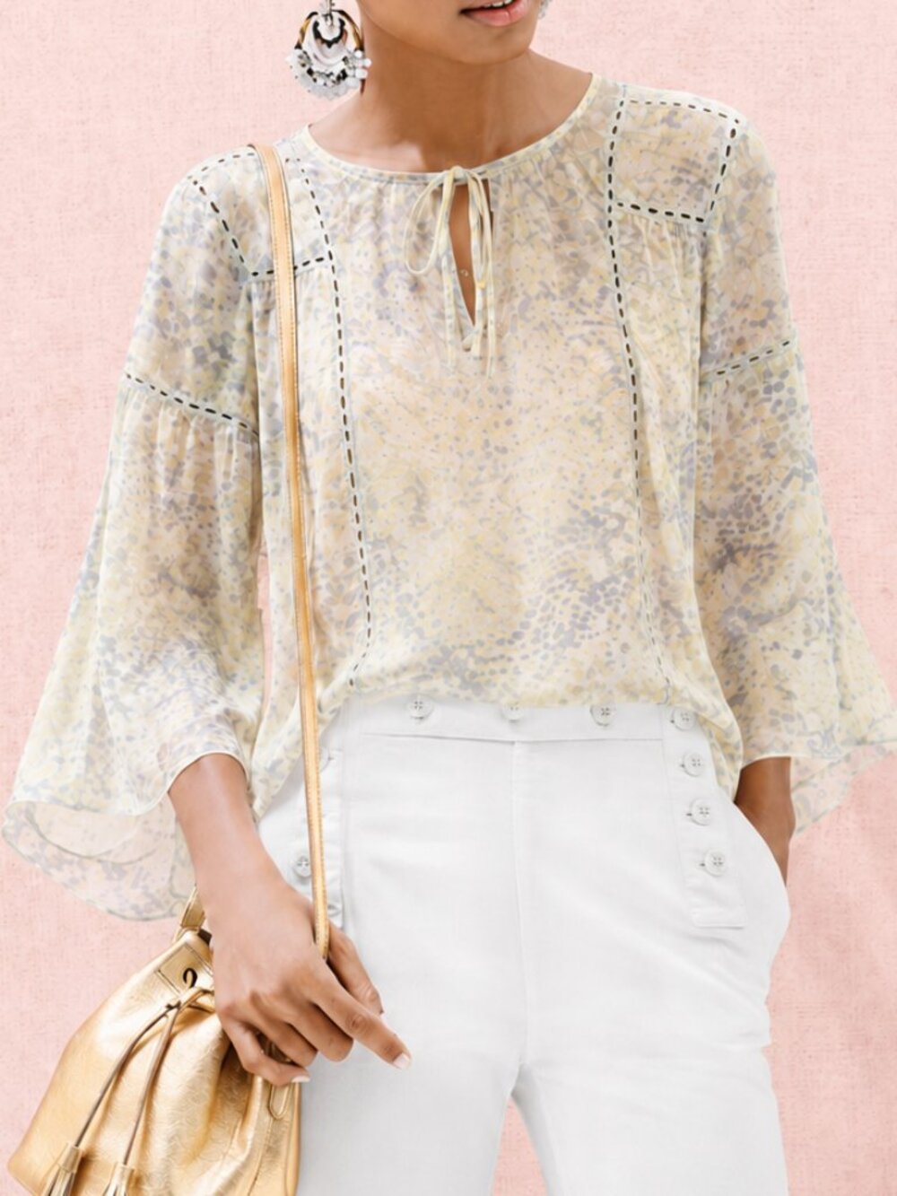 Silk Chiffon Blouse (1502)